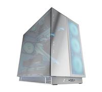 Caja Gaming Torre Mars Gaming MC-NOVA3/ Blanca y plateada