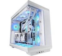 Caja ATX MC-REV ARGB de vidrio templado (blanca) - MARS GAMING