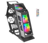 Caja Gaming Torre Mars Gaming Premium MC61/ Negra