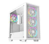 Caja gaming Xigmatek EN42539 Gaming G Pro Ártico ATX cristal templado 4x120 mm ARGB blanco