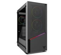 Caja gaming Yeyian ELARA YCM-APELA-M1 RGB cristal templado ATX USB-C 4 ventiladores
