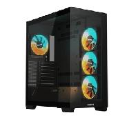 CAJA GIGABYTE C500 PANORAMIC STLEATH ATX 4 VENT 120MM NEGRO 28300-C500B-1CKR