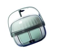 Caja giratoria para pastillas, dispensador de pastillas, organizador de medicamentos, contenedor de píldoras, dispensador de tabletas