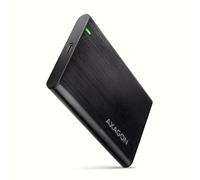 Caja Hdd Externa AXAGON EE25-A6C USB-C 3.2 Gen 1 - SATA 6G 2.5" SCREWLESS ALU Negra