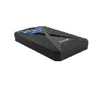 Caja externa gaming tooq tqe - 2550bl para hdd - ssd 2.5pulgadas 9.5mm sata 3 usb 3.0 - 3.1 negro
