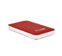 Tooq TQE-2528R Caja Externa USB 3.1 Roja para Disco Duro 2.5" SATAIII