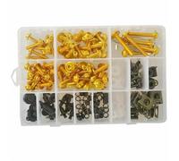 Caja herramientas Accesorios Para Motocicleta, Tornillos De Carenado Personalizados, Tornillos De Parabrisas Para ST1100 ST 1100 1990-2002 ST1300A ABS 2004-2008(Gold)