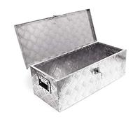 Caja herramientas aluminio 760x320x245mm Caja transporte Orden Taller Garaje Cofre Ordenación