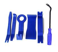 caja herramientas herramientas Kits de reacondicionamiento de estéreo de DVD Panel de ajuste de plástico interior Herramienta de extracción de tablero Herramientas de reparación(6pc Disassembly Blue)