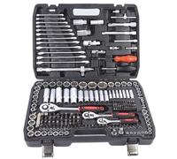 Caja Herramientas Juego De Destornilladores Con Llave De Trinquete, Herramienta Doméstica Para Kit De Herramientas Manuales De Reparación De Automóviles, 216 Piezas Caja De Herramientas Completa