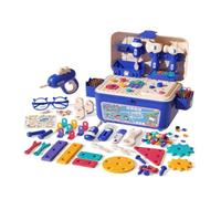 Caja Herramientas Juguete Seguro | Infantil, Maletín Herramientas Juguete con Piezas, Educativo, para Guarría