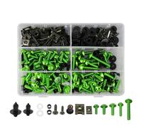 Caja herramientas Kit De Tornillos Y Pernos De Carenado Parabrisas Para Y&amaha YZF R1, R1M, R1S, R6, R6S, FJ1200, FZR1000, FZR600R, TZ250, TZ350 Y YSR50.(Green)