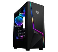 Caja Hiditec V20 PRO ARGB Sobremesa Cristal Templado Negro