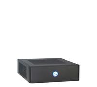 Caja HTPC Inter-Tech ITX-601 Mini-ITX Negra 60 W Fuente Externa 2 Bahías 2,5"