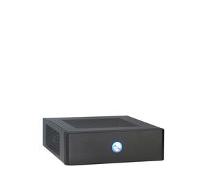 Caja HTPC Inter-Tech ITX-601 Mini-ITX Negra 60 W Fuente Externa 2 Bahías 2,5"