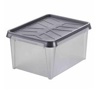 Caja Impermeable 33L Gris SmartStore Dry Cajas Almacenamiento Hogar