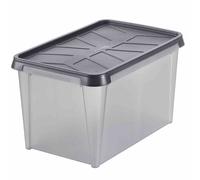 Caja Impermeable 50L Gris SmartStore Dry Cajas Almacenamiento Muebles Hogar