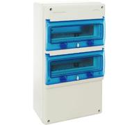 Caja industrial de distribucion 22 elementos IP65 270x500x160SOLERA 1322