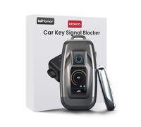 Caja inteligente Faraday con interruptor deslizante, bloqueador de señal de entrada sin llave, funda antirrobo con bloqueo RFID, soporte protector para seguridad del coche