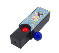 Caja interactiva intercambiable, objeto de cambio de bola, caja de objetos para espectáculos de trucos, la bola roja se convierte en bola , perfecta para primeros planos y espectáculos de