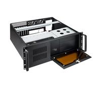 Caja IPC Rack 406N 4U 19" ATX - 2x5.25 externas, 1x3.5 Externa, 8x3.5 internas, USB - Ideal para servidores y Almacenamiento en Red.
