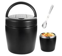 Caja isotérmica de 1,5 l, termo para alimentos calientes, aislante para comidas, con cuchara