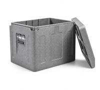 Caja Isotérmica para Alimentos Apilable | Superficie higiénica, Caja refrigeradora apilable, Para excursiones campestres, Para negocios comida