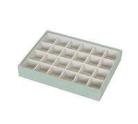 Caja-Joyero Versa Verde Poliéster Cartón 19 x 4 x 25 cm - Marca: Versa - EAN: 8420327553713