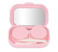 Caja, Kit de Viaje para Estuches de Lentes de ContactoCuidado de Lentes de Contacto(Rosa)