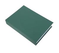 Caja Libro Decorativa Abierta, Joyero de Libros Gris, 25,4x18,8 CM | Imitación de Libro, Cierre Magnético, Estilo Minimalista y Vintage, para Dormitorio y Oficina