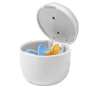 Caja Limpiadora De Pezones,Caja Limpiadora De Chupetes, Caja de limpieza inteligente con luz UV, Herramienta de limpieza portátil para biberones, caja de limpieza ligera para chupetes