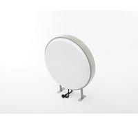 Caja luminosa de publicidad y letrero de neón abierto, cartel luminoso LED, redondo, impermeable, caja de luz de doble cara, para restaurantes, tiendas, bar (60 x 60 cm)