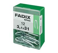 CAJA M 12 uds. GRAMPILLONES CINC 3,1 x 31 mm FADIX