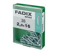 CAJA M 35 uds. TORNILLO ROSCA CHAPA CP CINC 2,9 x 16 mm FADIX