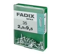 CAJA M 35 uds. TORNILLO ROSCA CHAPA CP CINC 2,9 x 9,5 mm FADIX