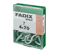 CAJA M 7 uds. HEMBRILLA CERRADA CINC 4,0x70mm FADIX