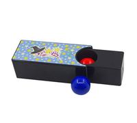 Caja mágica cambiable, caja mágica para niños, caja intercambiable para accesorios de mago, interactiva, convierte el rojo en una bola , primer plano, accesorios mágicos para espectáculos de