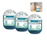 Caja mágica de purificación de aire para interiores, caja mágica multifuncional, colector de polvo automático con fórmula a base de plantas, para purificar continuamente el aire, para el hogar