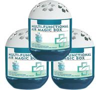 Caja mágica de purificación de aire para interiores, limpiador automático de polvo, purificador de aire, caja de purificación de aire de fórmula a base de plantas, sin electricidad, reductor de polvo