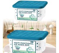 Caja mágica de purificación de aire para interiores, purificador de aire automático, purificador de aire, caja de purificación de aire de fórmula a base de plantas, sin electricidad, reductor de polvo