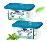 Caja mágica para eliminar el polvo en interiores, 2026 nueva caja mágica multifuncional para purificación de aire interior, recolección automática de polvo, para colectores de polvo para casa y