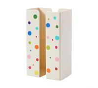 Caja magnética de pañuelos para nevera, dispensador de toallas de papel de plástico blanco con respaldo fuerte, almacenamiento elegante para el hogar y la cocina, para pañuelos Tempo (estilo magnético