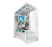 Caja MARS GAMING MCPRISMAW RGB Blanco MCPRISMAW