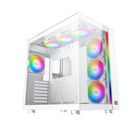 Caj Medio+Torre+E-ATX+Xigmatek+Aqu Ultr RGB+con+paneles+vitr%C3%A9s+%28Blanco%29