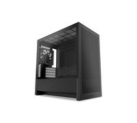 Caja medio-torre micro-ATX - NZXT - H3 Flow - Negro - Flujo de aire notable - Soporte para GPU de gran formato