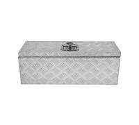 Caja Metálica de herramientas de 35L | 660 mm x 230 mm x 230 mm | 2 llaves | Base de goma antideslizante | Diseño Impermeable | Cofre p/Camionetas, Almacenamiento p/Remolques, Estuche p/Furgonetas