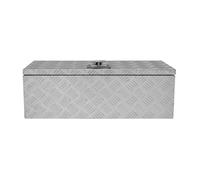Caja Metálica de herramientas de 60L | 745mm x 250mm x 320mm | 2 llaves | Base de goma antideslizante | Diseño Impermeable | Cofre p/Camionetas, Almacenamiento p/Remolques, Estuche p/Furgonetas