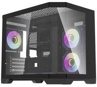 Caja Micro-ATX + 6 ventiladores aRGB FT418 (Negra) - DARKFLASH