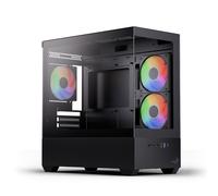 Caja Micro-ATX Aerocool P300D Digi ARGB Vidrio Templado Negro