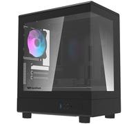 Caja Micro-ATX DB330M + 3 ventiladores ARGB (Negro) - DARKFLASH